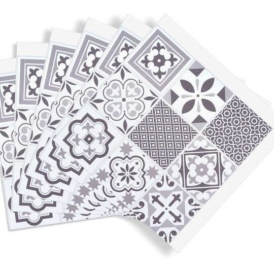 selbstklebende Wandfliesen Wall Tiles Oriental Tiles (6er Set) image number null